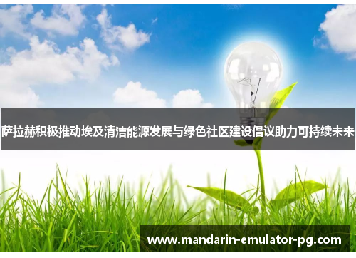 萨拉赫积极推动埃及清洁能源发展与绿色社区建设倡议助力可持续未来 萨拉赫积极推动埃及清洁能源发展与绿色社区建设倡议助力可持续未来